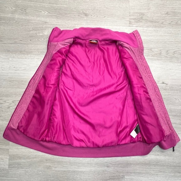 High Sierra Women's Quilted Vest Pink Full Zip Stand Collar Size S/P - Picture 9 of 16